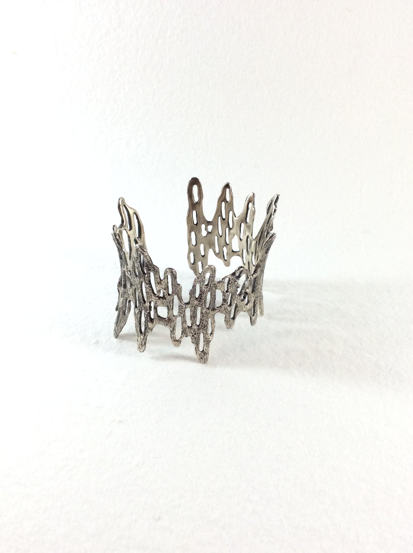 Medium Sterling Anticlastic Cuff